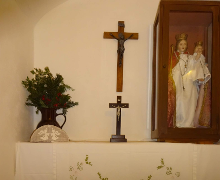 Rozsvěcení kapličky 3. prosince 2019