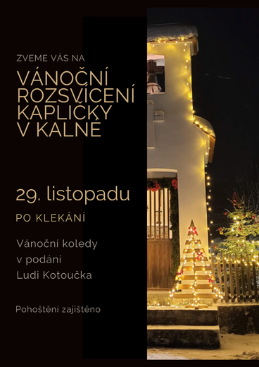 Setkání u kapličky 29. listopadu 2025